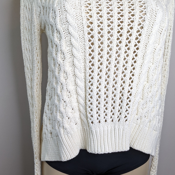 Delias Knit Split Back Bow Sweater - Picture 7 of 12